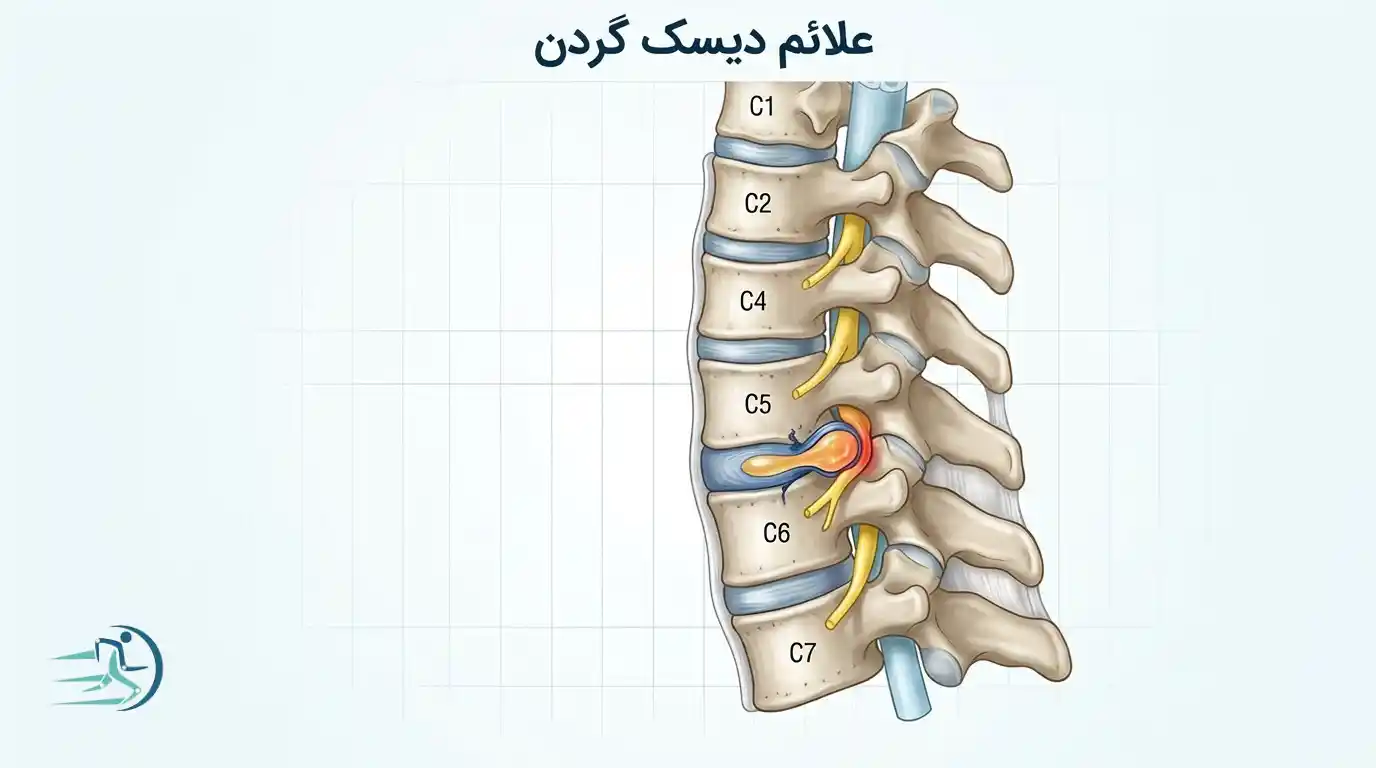 علائم دیسک گردن چیست؟